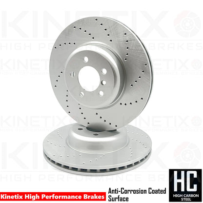 FOR BMW 3 4 SERIES F30 F31 F32 F33 F36 M SPORT FRONT REAR BRAKE DISCS 370m 345m