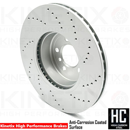FOR BMW 3 4 SERIES F30 F31 F32 F33 F36 M SPORT FRONT REAR BRAKE DISCS 370m 345m
