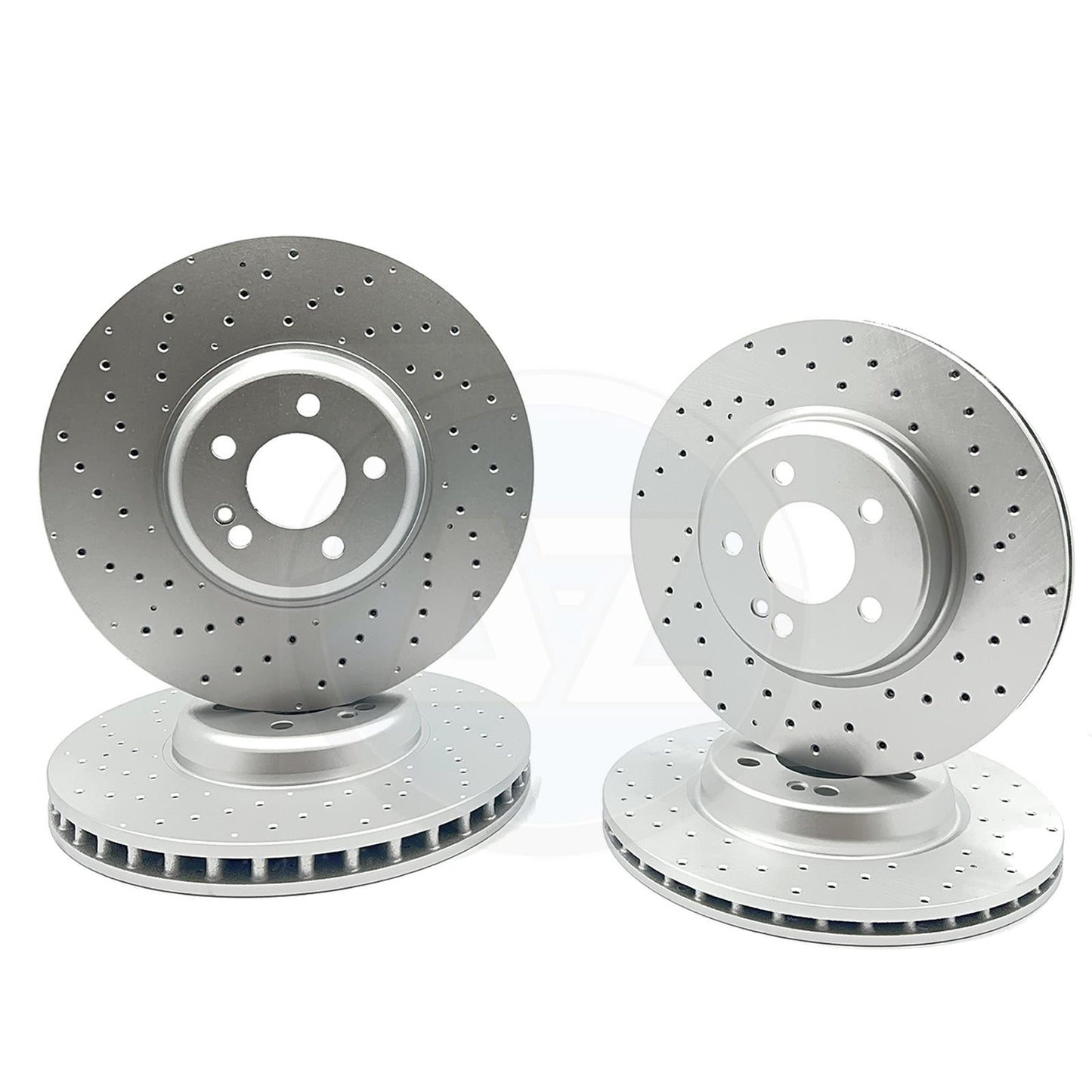 FOR MERCEDES GLC220d 2016 - 2019 FRONT REAR BRAKE DISCS PADS SENSORS 360mm 320mm