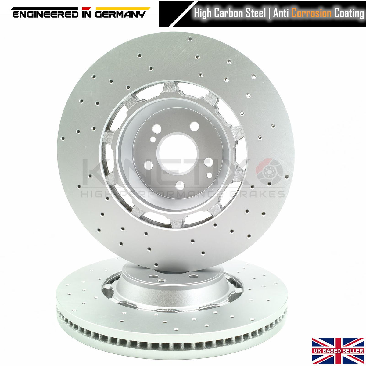 FOR MERCEDES AMG GT C63 C63S E63 E63S FRONT REAR BRAKE DISCS 390mm 360mm