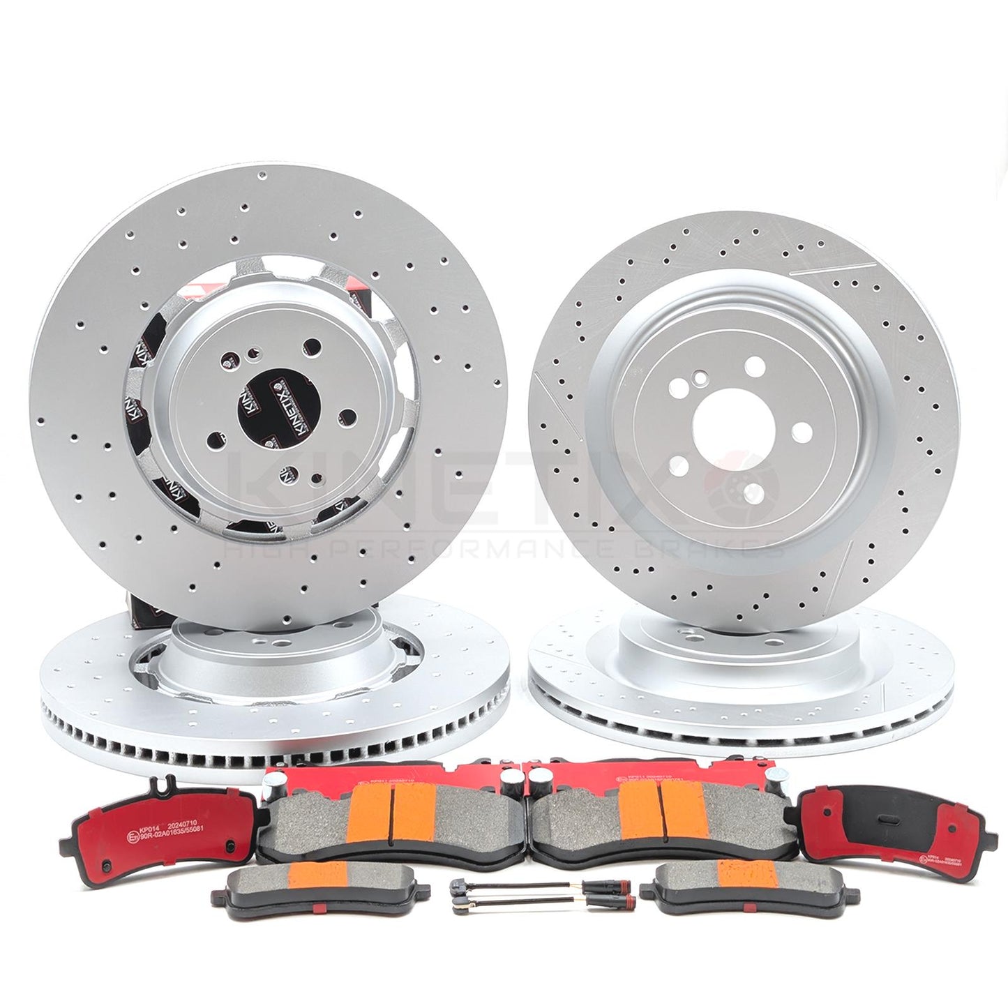 FOR MERCEDES AMG GT C63 C63S E63 E63S FRONT REAR BRAKE DISCS PADS SENSORS