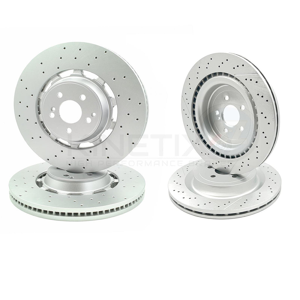 FOR MERCEDES AMG GT C63 C63S E63 E63S FRONT REAR BRAKE DISCS 390mm 360mm
