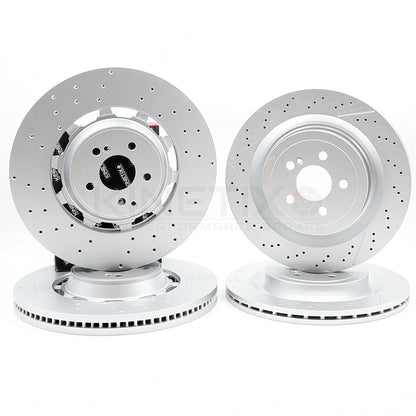 FOR MERCEDES AMG GT C63 C63S E63 E63S FRONT REAR BRAKE DISCS BREMBO PADS SENSORS