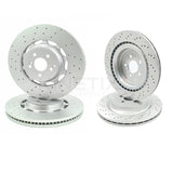 FOR MERCEDES AMG GT C63 C63S E63 E63S FRONT REAR BRAKE DISCS 390mm 360mm