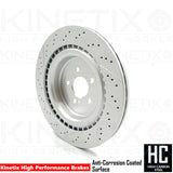 FOR MERCEDES AMG GT C63 C63S E63 E63S AMG SL63 SL65 REAR BRAKE DISCS PADS 360mm