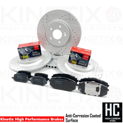 FOR HYUNDAI TUCSON KIA SPORTAGE 1.6 CRDi FRONT REAR BRAKE DISCS PADS 325/300