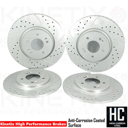 FIT HYUNDAI TUCSON KIA SPORTAGE 1.6 CRDi FRONT REAR BRAKE DISCS PADS 325/300