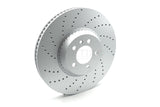 FOR RANGE ROVER AUTOBIOGRAPHY P550e DRILLED FRONT BRAKE DISCS DELPHI PADS 19"