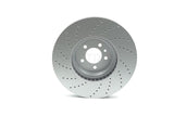 FOR RANGE ROVER SPORT D300 AUTOBIOGRAPHY DRILLED FRONT BRAKE DISCS PADS 19"