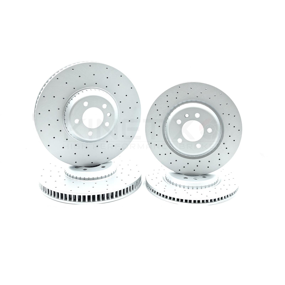 FOR RANGE ROVER SPORT P530 FIRST EDITION DRILLED FRONT REAR BRAKE DISCS PADS