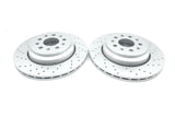 FOR MASERATI GHIBLI QUATTROPORTE 3.0 S 3.0 D REAR BRAKE DISCS 320mm 670030934