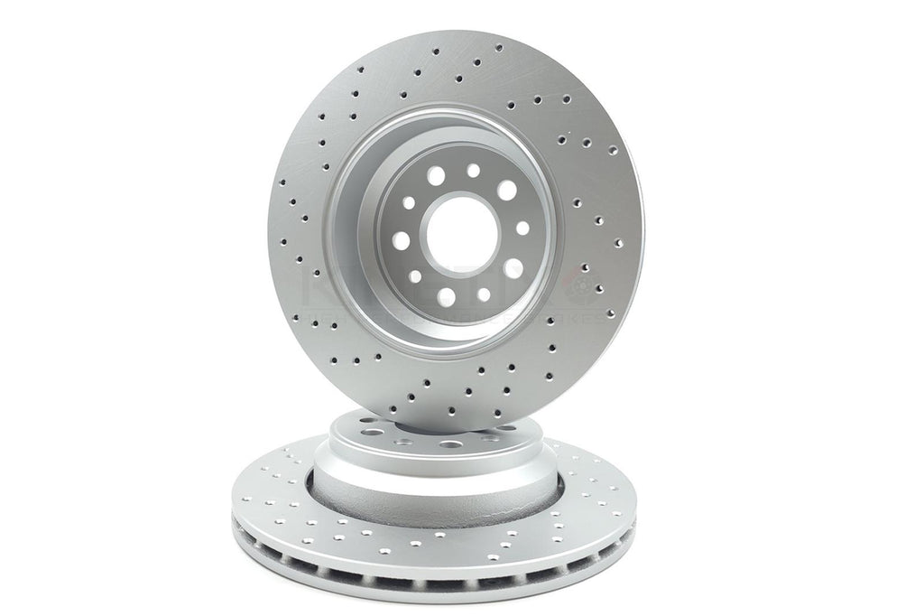 FOR MASERATI GHIBLI QUATTROPORTE 3.0 S 3.0 D REAR BRAKE DISCS 320mm 670030934