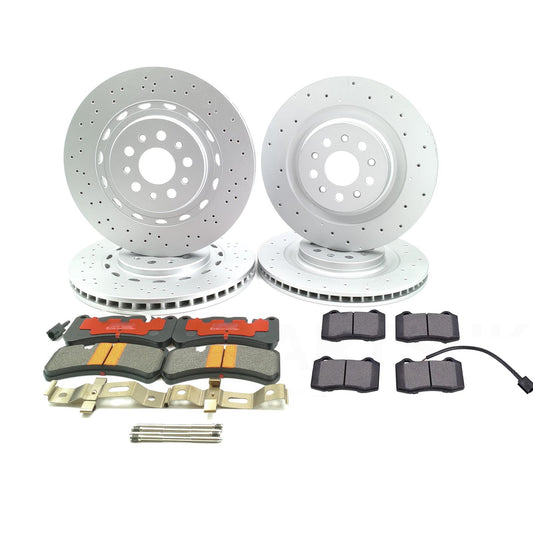 FOR MASERATI QUATTROPORTE GHIBLI 3.0 S 3.0 D 3.8 SQ4 FRONT REAR BRAKE DISCS PADS