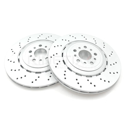 FOR BMW M2 G87 (2022+) REAR LEFT RIGHT BRAKE DISCS PADS WEAR SENSOR 370mm