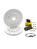 FOR BMW M3 G80 G81 M4 G82 G83 COMPETION PACK REAR BRAKE DISCS TEXTAR PADS 370mm
