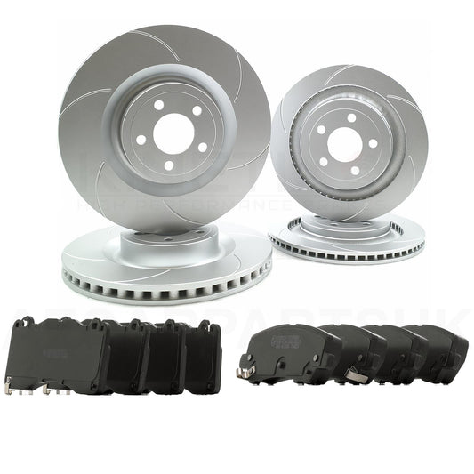 FITS FORD MUSTANG 5.0 V8 2.3 ECOBOOST FRONT REAR BRAKE DISCS PADS 380mm 330mm