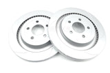 FITS FORD MUSTANG 5.0 V8 2.3 ECOBOOST FRONT REAR BRAKE GROOVED DISCS 380mm 330mm
