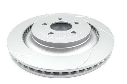 FOR FORD MUSTANG 2.3 ECOBOOST 5.0 V8 GROOVED REAR BRAKE DISCS TEXTAR PADS 330mm