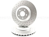 FOR MERCEDES CLS53 CLS450 E43 E53 E400 E300de AMG REAR BRAKE DISCS PAIR 360mm
