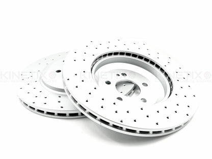 FOR MERCEDES CLS53 CLS450 E43 E53 E400 E300de AMG REAR BRAKE DISCS BREMBO PADS