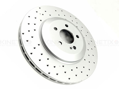 FOR MERCEDES CLS53 CLS450 E43 E53 E400 E300de AMG REAR BRAKE DISCS TEXTAR PADS