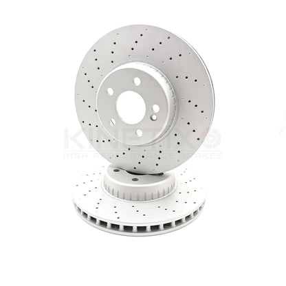 FOR MERCEDES CLE180 CLE200 CLE220d CLE300 CLE300e AMG SPORTS FRONT REAR BRAKE DISCS PADS & WEAR SENSORS 342mm 330mm