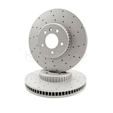 FITS LAND ROVER DEFENDER D300 FRONT REAR BRAKE DISCS PADS SENSORS 349mm 325mm