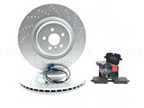 FOR BMW X5 X6 X7 M50d M50i M60i M PERFORMANCE REAR BRAKE DISCS PADS SENSOR 398mm