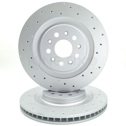 MASERATI GHIBLI LEVANTE QUATTROPORTE 3.8 V8 FRONT REAR BRAKE DISCS PADS 380/345