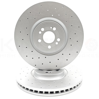 FOR MERCEDES GLS580 EQ Boost GLS450 EQ Boost AMG FRONT BRAKE DISCS PAIR 400mm