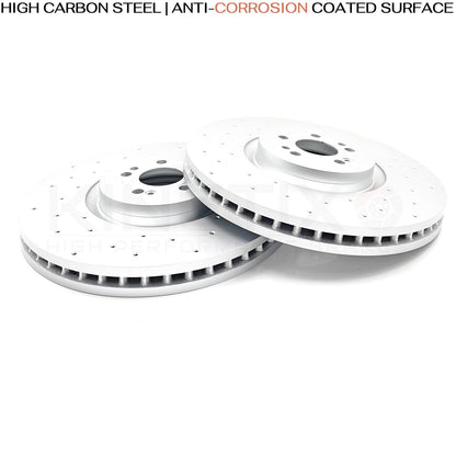 FOR MERCEDES GLE300d GLE350d GLE350de AMG SPORT FRONT BRAKE DISCS PADS 400mm