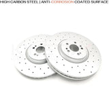 FOR MERCEDES GLE350de AMG SPORT 2019-2023 FRONT REAR BRAKE DISCS 400mm 345mm