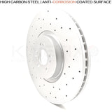 FOR MERCEDES GLE450d GLS350d GLS400d GLS450 GLS450d AMG FRONT BRAKE DISCS 400mm