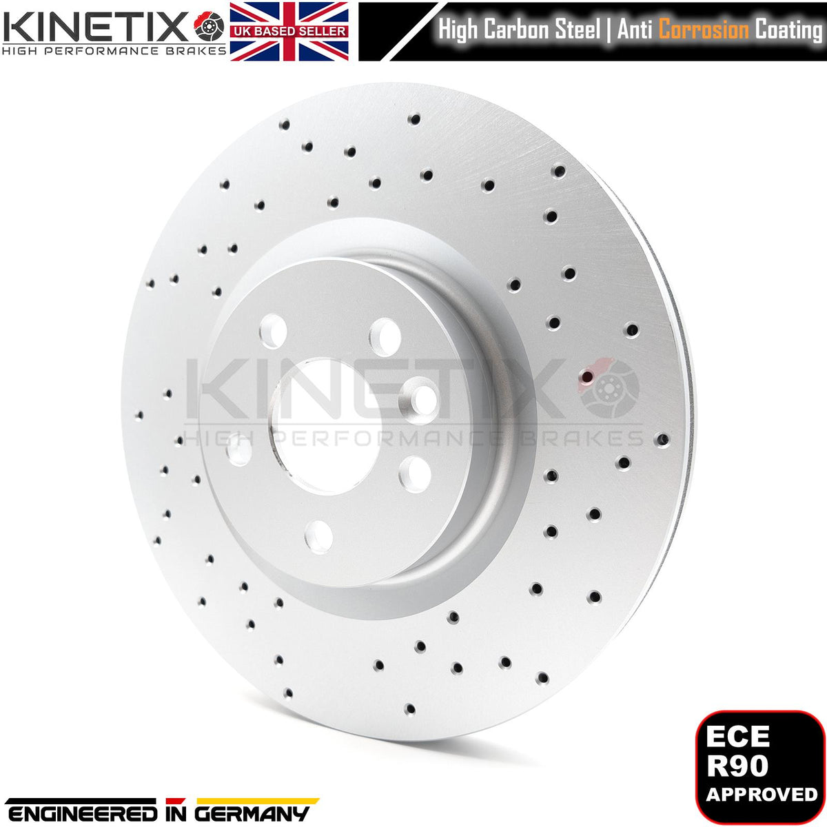 FOR LAND ROVER DISCOVERY SPORT 2.0 D DRILLED FRONT REAR BRAKE DISCS BREMBO PADS