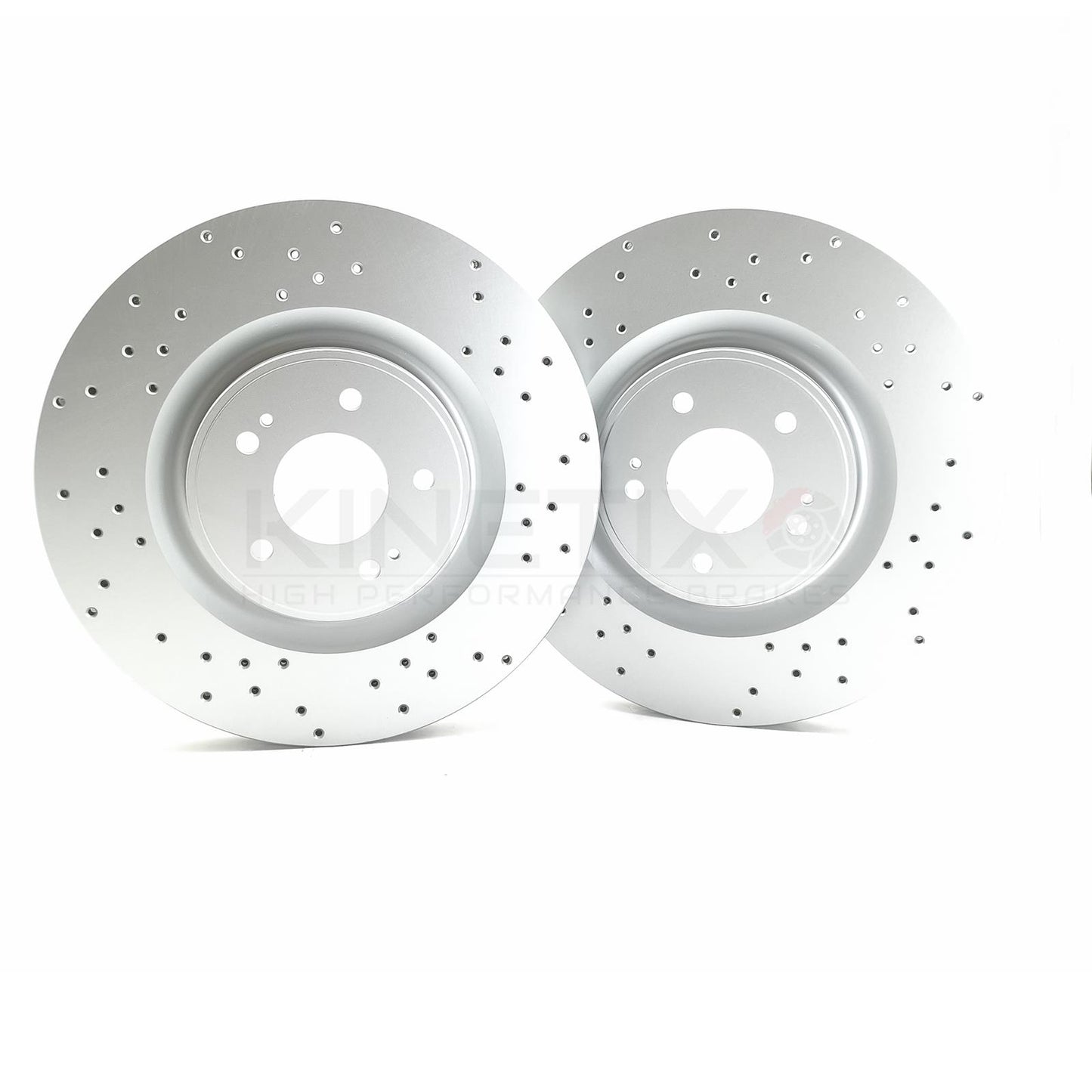 FOR MITSUBISHI LANCER EVO 10 FQ400 DRILLED FRONT REAR BRAKE DISCS 350mm 330mm