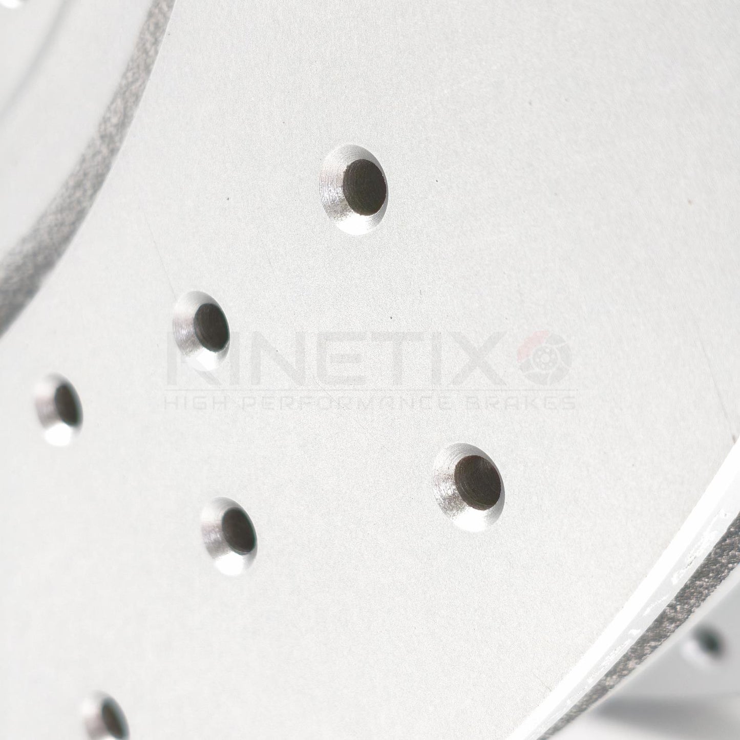 FOR MITSUBISHI LANCER EVO X FQ360 DRILLED FRONT BRAKE DISCS PAIR 350mm X 32mm