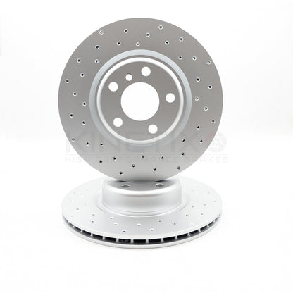 FOR BMW 118i F20 M SPORT FRONT REAR BRAKE DISCS PADS SENSORS 340mm 345mm