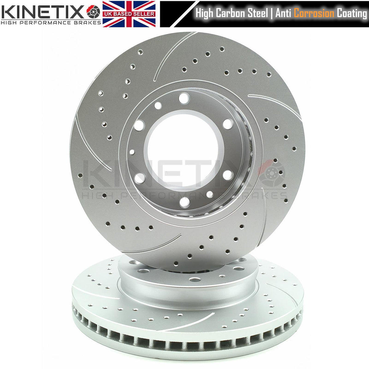 FOR FORD RANGER WILDTRACK CROSS DRILLED FRONT BRAKE DISCS MINTEX PADS 302mm