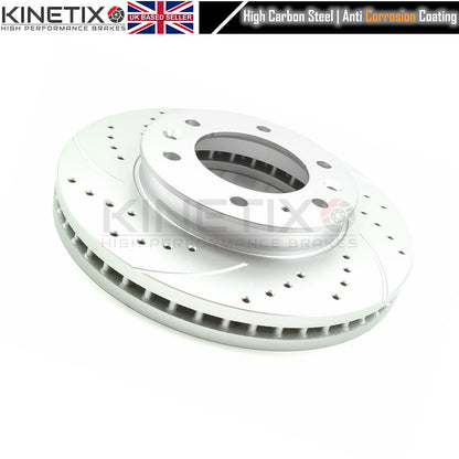 FORD RANGER 2.2 TDCI 3.2 TDCI 2.0 EcoBlue FRONT BRAKE DISCS BREMBO PADS 302mm