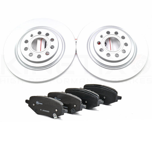 FOR MG HS (AS23) 1.5 T 2018- REAR BRAKE DISCS PADS 304mm X 12mm 10491104