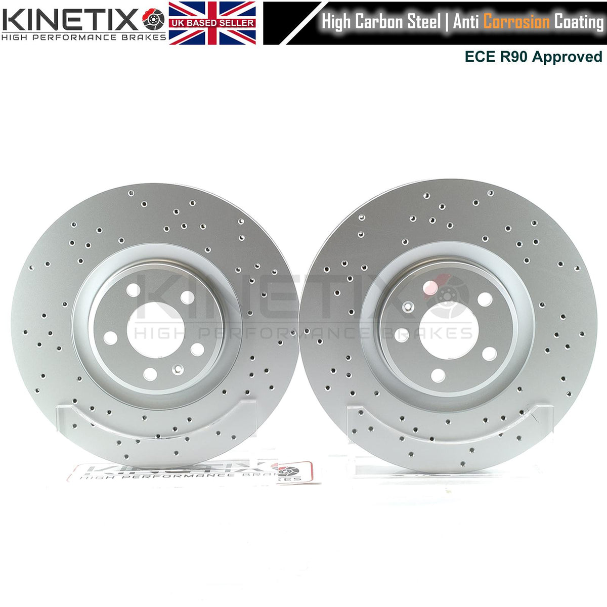 FOR PORSCHE MACAN S 2.9 Turbo/2.9 S/2.9 T CROSS DRILLED PERFORMANCE FRONT REAR BRAKE DISCS 360mm 330mm