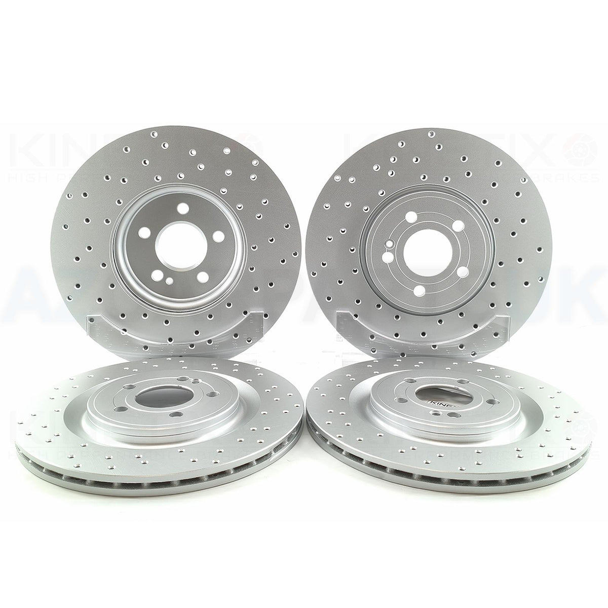 FOR MERCEDES A35 AMG 2018-> FRONT REAR BRAKE DISCS BREMBO PADS & WEAR WIRE SENSOR LEADS 350mm 330mm FR/RR **COATED**