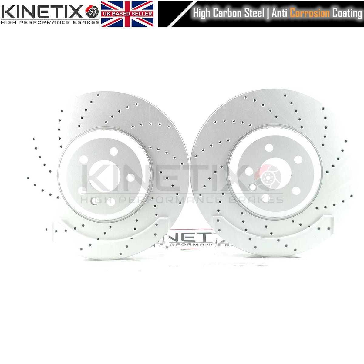 FOR RANGE ROVER VELAR D275 SDV6  DRILLED PERFORMANCE FRONT REAR BRAKE DISCS PADS SENSORS 350mm 325mm