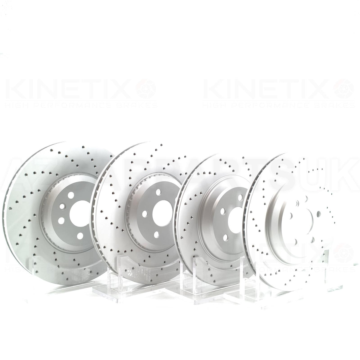 FOR RANGE ROVER VELAR P380 SCV6  DRILLED PERFORMANCE FRONT REAR BRAKE DISCS PADS SENSORS 350mm 325mm