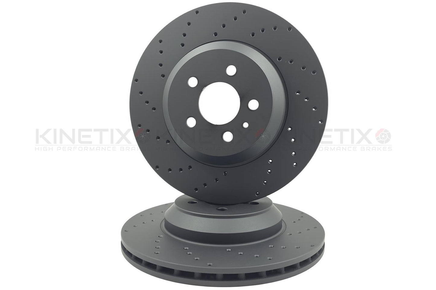 TESLA MODEL 3 PERFORMANCE (5YJ3) 2018- CROSS DRILLED FRONT REAR BRAKE DISCS PADS & FITTING PINS KIT 335mm 355mm