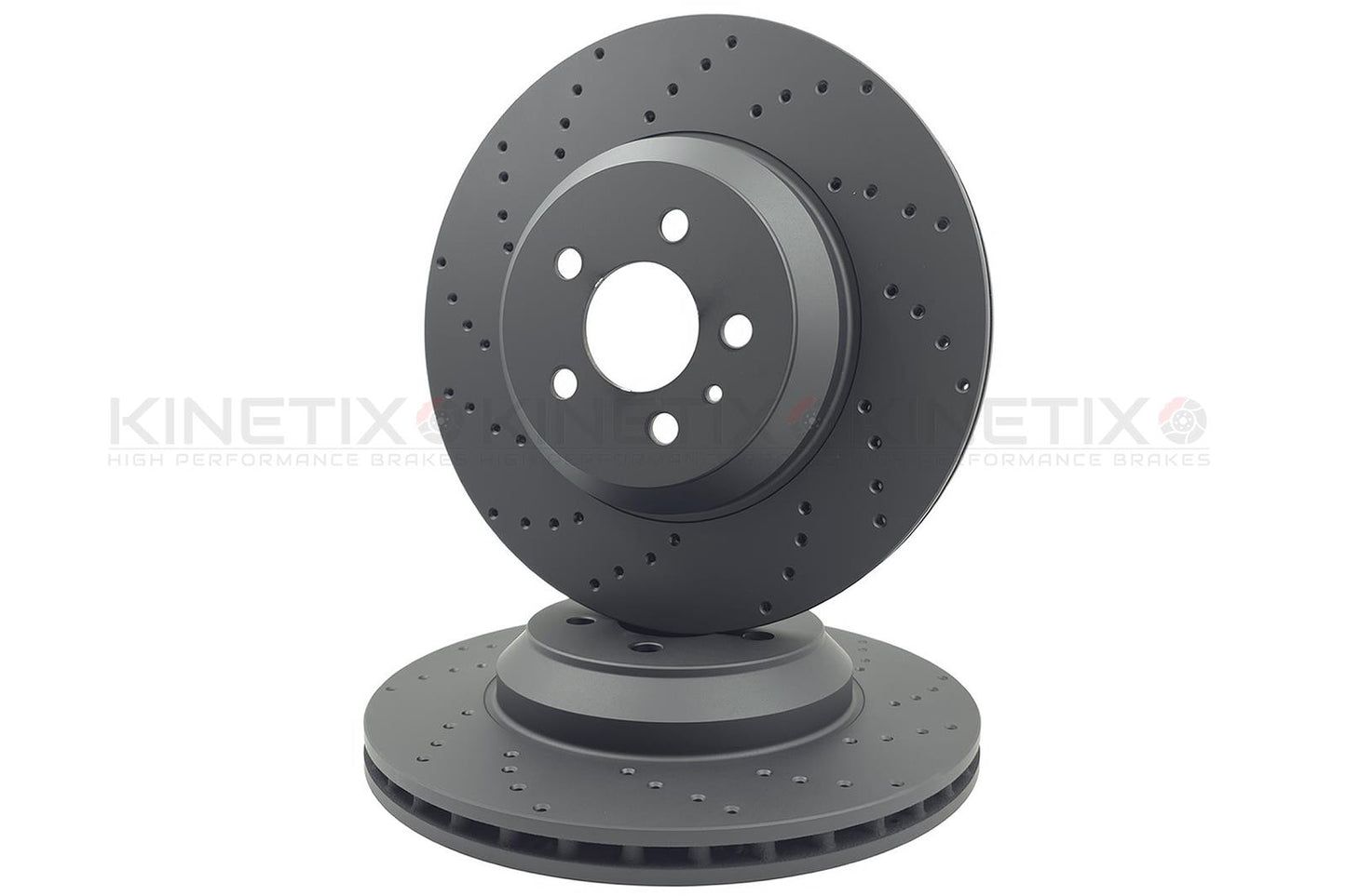 TESLA MODEL 3 PERFORMANCE (5YJ3) 2018- CROSS DRILLED FRONT REAR BRAKE DISCS PADS & FITTING PINS KIT 335mm 355mm
