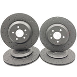 FOR TESLA MODEL 3 PERFORMANCE 18- FRONT REAR BRAKE DISCS BREMBO PADS 335mm 355mm