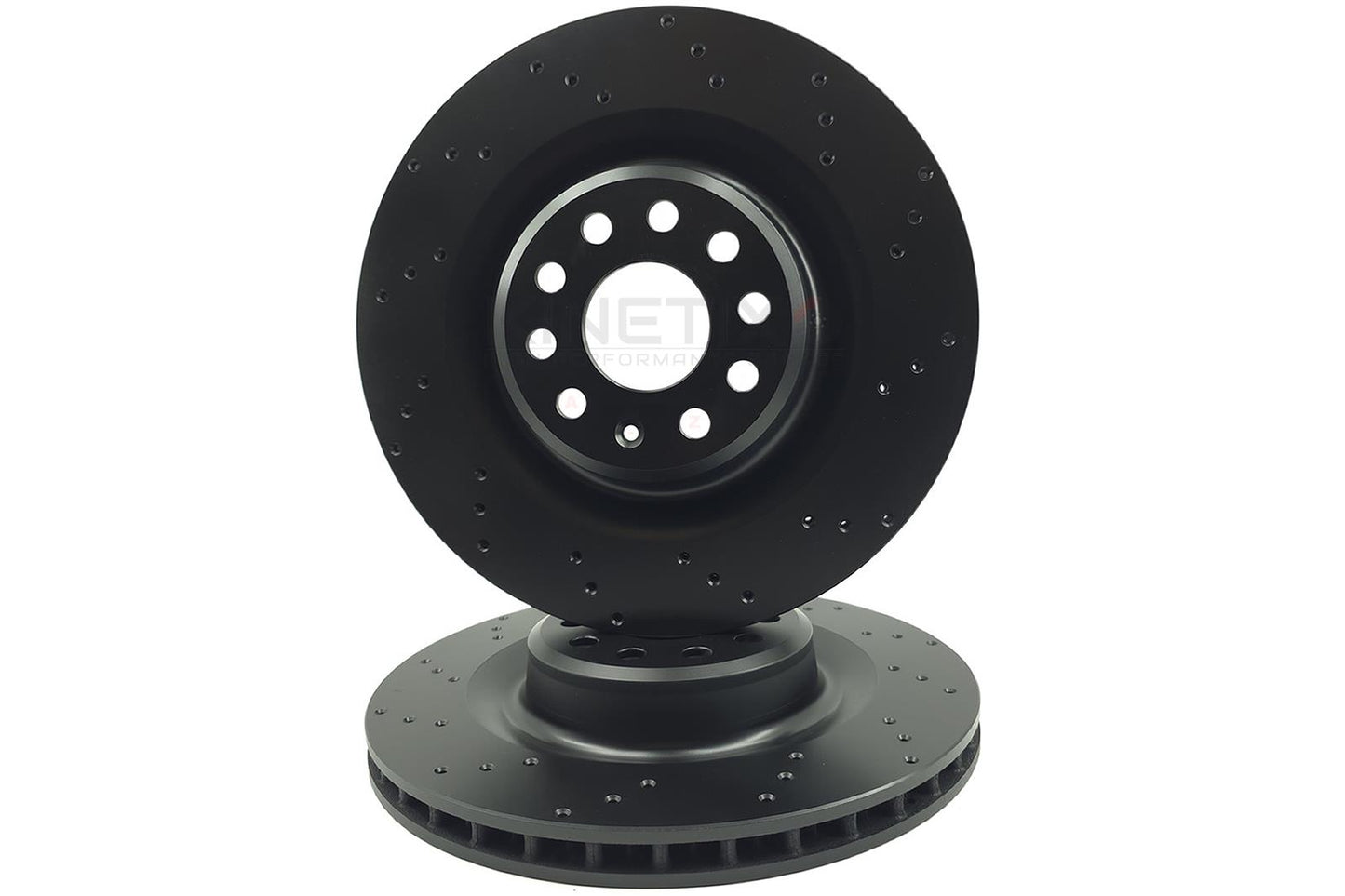 FOR TESLA MODEL S MODEL X DRILLED FRONT REAR BRAKE DISCS PADS 365mm 355mm