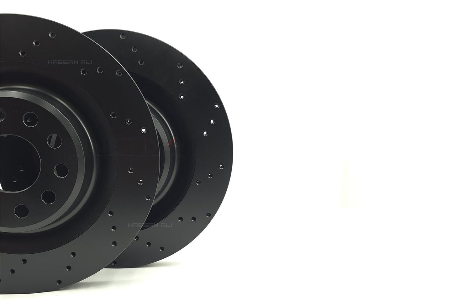 FOR TESLA MODEL S MODEL X DRILLED FRONT REAR BRAKE DISCS PADS 365mm 355mm