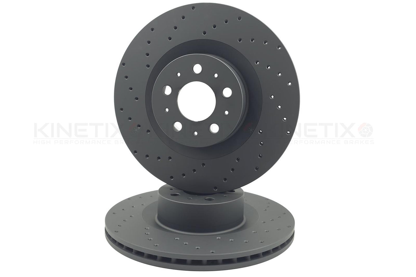 FOR TESLA MODEL Y 2021+ DRILLED FRONT REAR BRAKE DISCS CERAMIC PADS 355mm 335mm